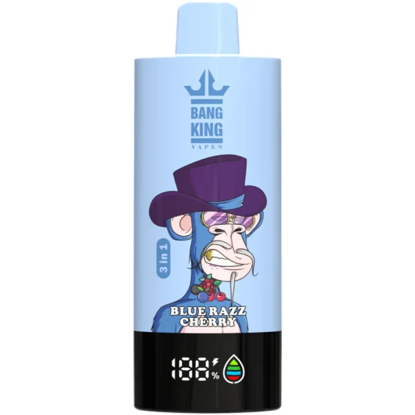 Bang-King-vape-85000-puff-blue-razz-cherry-cool-mint-peach-mango-DSK052-luckvapeja