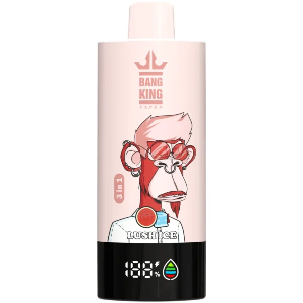 Bang-King-vape-85000-puff-lush-ice-kiwi-passion-fruit-guava-straw-mango-DSK052-luckvapeja