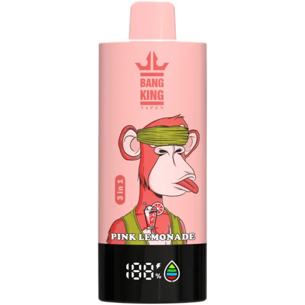 Bang-King-vape-85000-puff-strawberry-banana-raspberry-watermelon-pink-lemonade-DSK052-luckvapeja