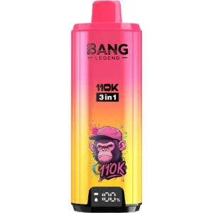 Bang-Legend-110000-puff-3-in-one-flavour-vape-strawberry-banana-peach-ice-watermelon-sour-peach-DSK063-luckvapeja
