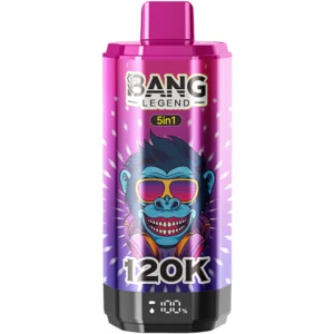 Bang-Legend-120K-Puff -Blueberry-Raspberry-Peach-Mango-Watermelon-Cherry-Cola-Grape-Blackberry-Ice-Mango-Peach-Apricot-DSK060-luckvapeja