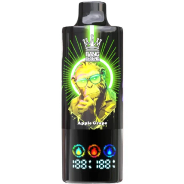 Bang-Legend-150K-puff-vape-apple-ice-apple-grape-blueberry-grape-DSK064-luckvapeja