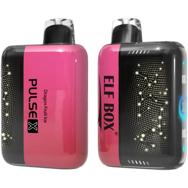 ELF-BOX-Pulse-X-vape-25000-puff-Dragon-Fruit-ice-ELFBOXPulseX25000-luckvapeja