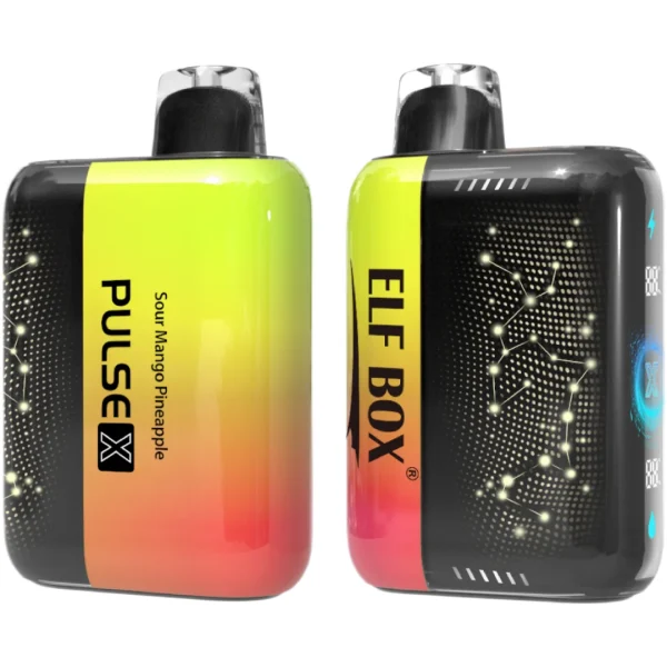 ELF-BOX-Pulse-X-vape-25000-puff-Sour-Mango-Pineapple-ELFBOXPulseX25000-luckvapeja