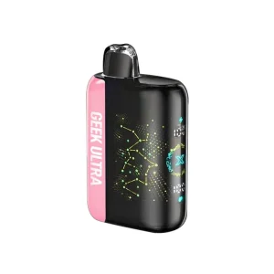 Geek-Ultra-vape-40000-puff-strawberry-cream-GeekUltraXK-luckvapeja