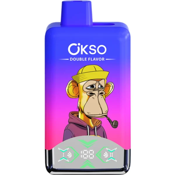 OKSO--Double-Flavor-vape-60000-puff-Blueberry-ice-Black-Currant-OKSODF60000-luckvapeja