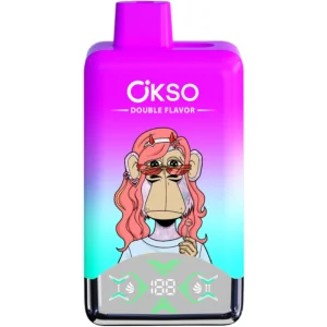 OKSO--Double-Flavor-vape-60000-puff-Juicy-Peaches-Jungle-Juice-OKSODF60000-luckvapeja