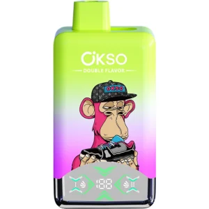 OKSO--Double-Flavor-vape-60000-puff-Red-Energy-Ice-Grape-ice-OKSODF60000-luckvapeja