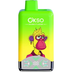 OKSO--Double-Flavor-vape-60000-puff-Watermelon-Bubble-Gum-Mixed-Fruit-OKSODF60000-luckvapeja