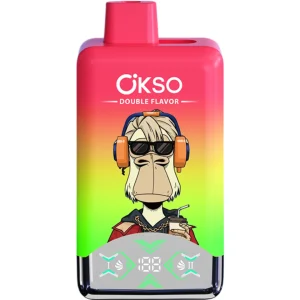 OKSO--Double-Flavor-vape-60000-puff-Watermelon-ice-Peach-Mango-OKSODF60000-luckvapeja