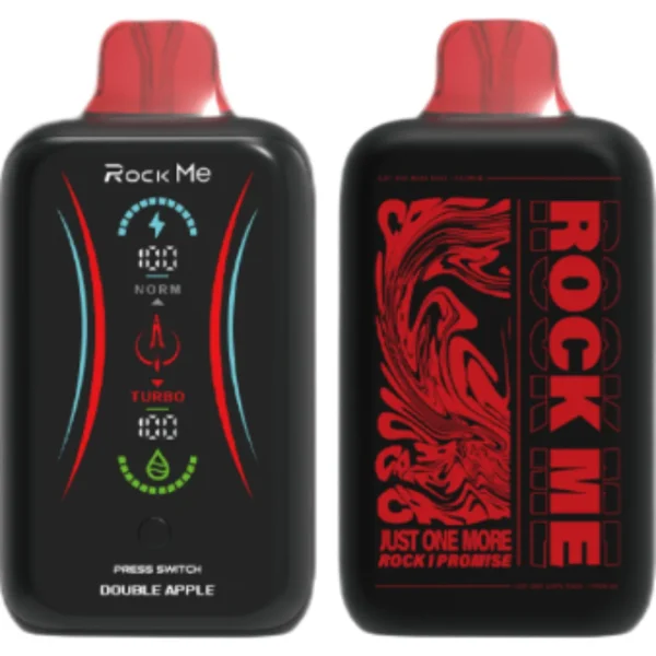 Rock-Me-vape-25000-puff-Double-Apple-RM25000-luckvapeja