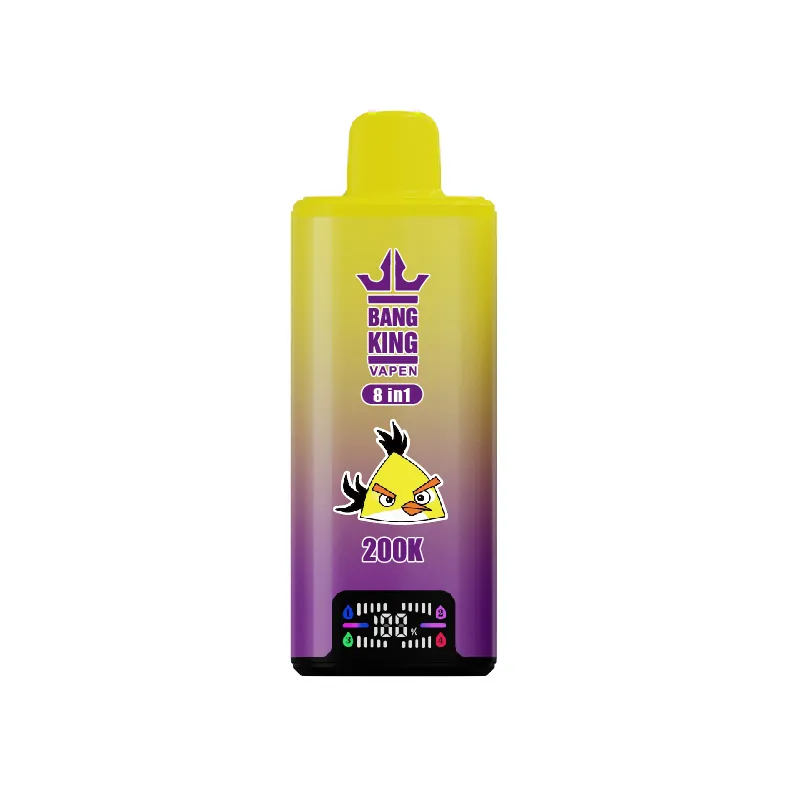 Bang-King-4-in-1-200k-puff-vape-Black Dragon Ice-Love 66-Mr Blue-Strawberry Lemonade-luckvpaeJA