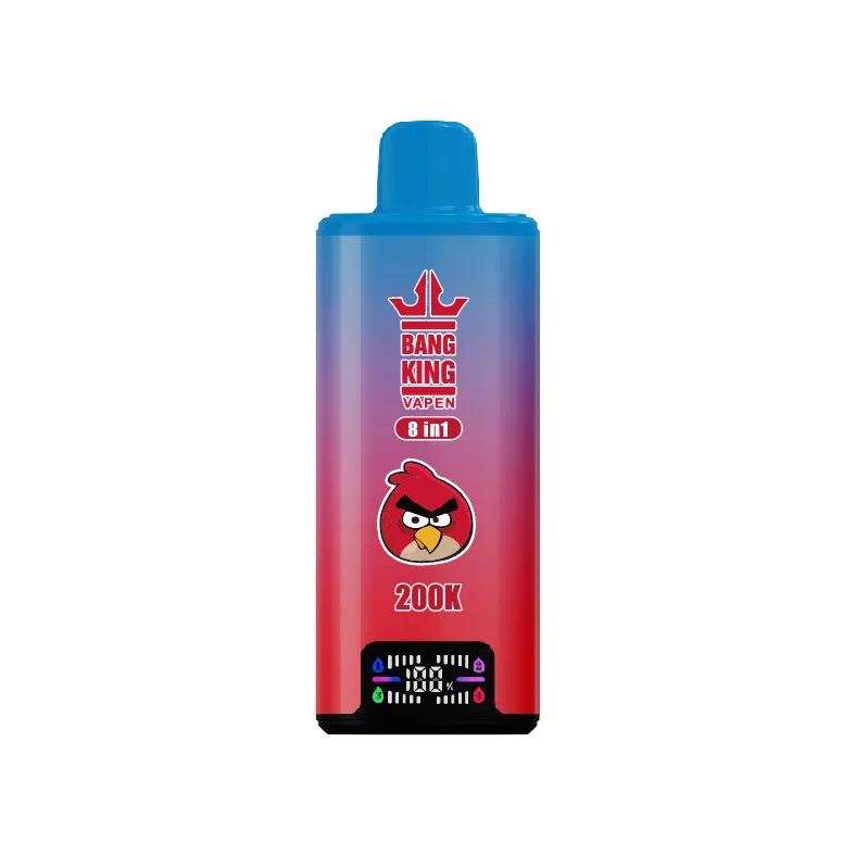 Bang-King-4-in-1-200k-puff-vape-Watermelon Bubblegum-Blueberries Raspberries-Raspberry Watermelon-Watermelon Blueberry-luckvpaeJA