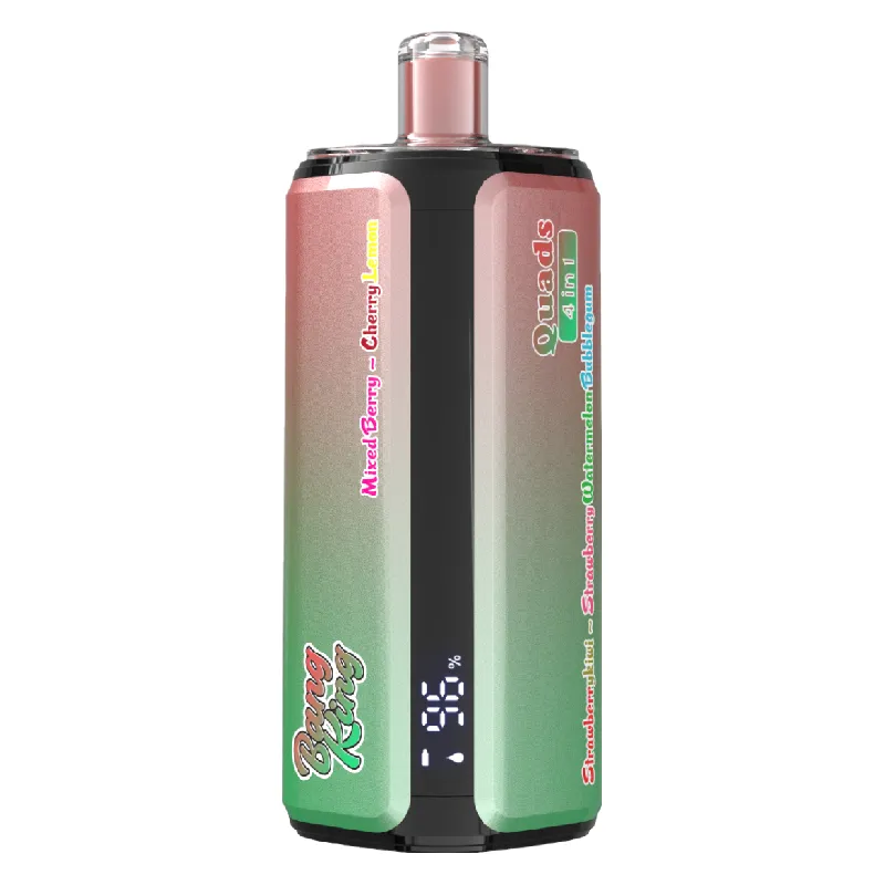 Bang-King-4-in-1-250k-puff-vape-Mixed Berry-Cherry Lemon-Strawberry Kiwi-Strawberry Watermelon Bubblegum-luckvpaeJA