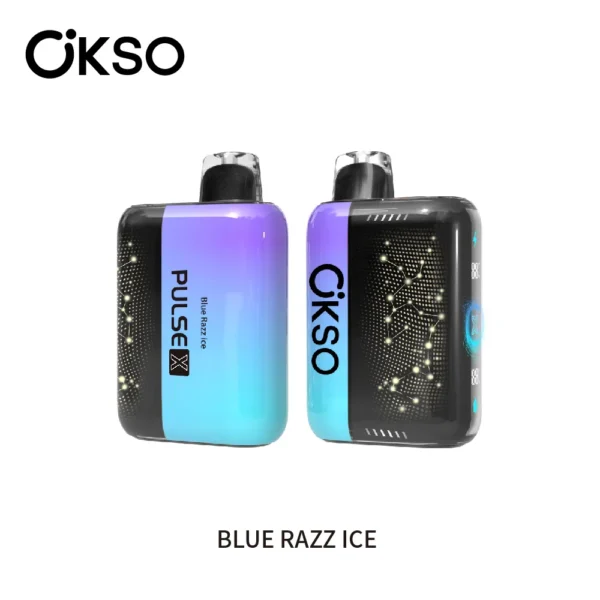 OKSO-Pulse-X-25000-Blue Razz ice-luckvapeJA