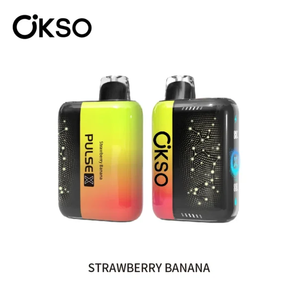OKSO-Pulse-X-25000-Strawberry Banana-luckvapeJA