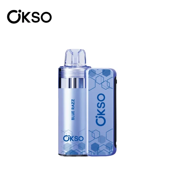 OKSO-switch-kit-50000-puff-vape-blue razz-luckvapeJA
