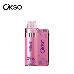 OKSO-switch-kit-50000-puff-vape-kiwi dragon berry fruit-luckvapeJA