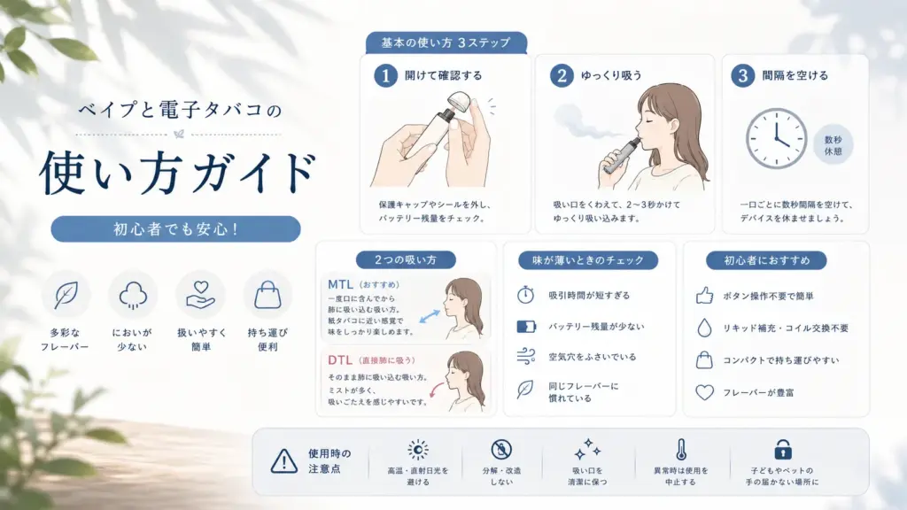 vape-and-electronic-cigarette-usage-guide